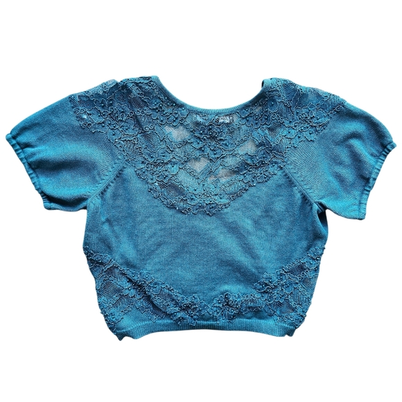 Vintage Betsy Johnson Cropped Cardigan - Picture 5 of 6